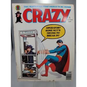 Crazy Magazine #50 May 1979 Superman